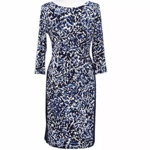 Ralph Lauren Blue Print Dress